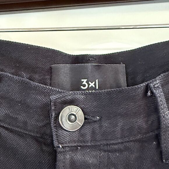 3x1 Distressed Boyfriend Crop Jeans 26 - Picture 6 of 7